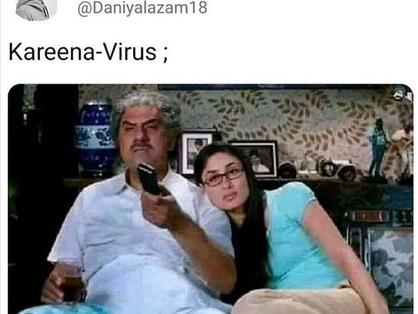 कोरोना से करीना वायरस