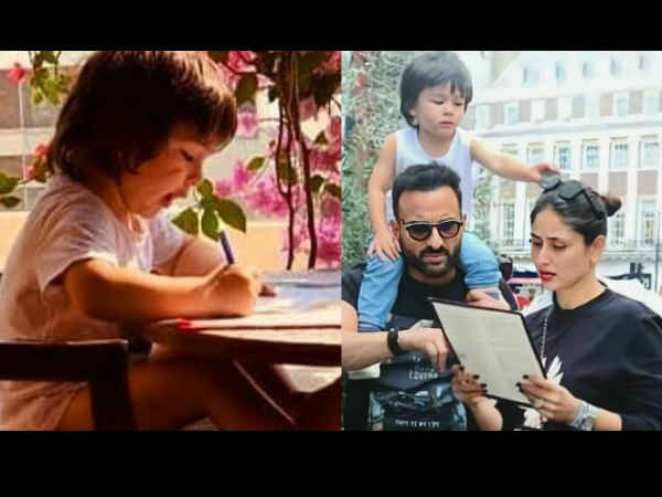 पेंटिंग करते तैमूर