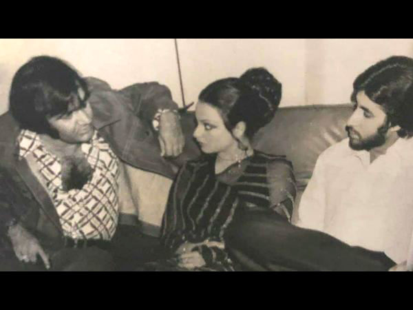 अमिताभ बच्चन के साथ पहली फिल्म