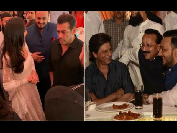 बाबा सिद्दीकी की ईद पार्टी में शाहरुख और सलमान