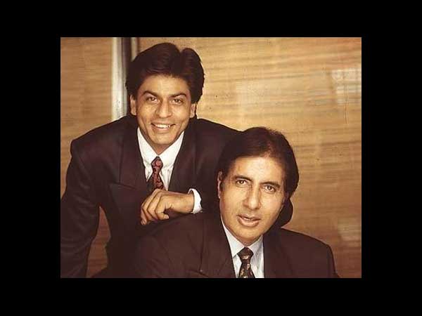 शाहरूख खान और अमिताभ बच्चन शाहरूख खान और अमिताभ बच्चन