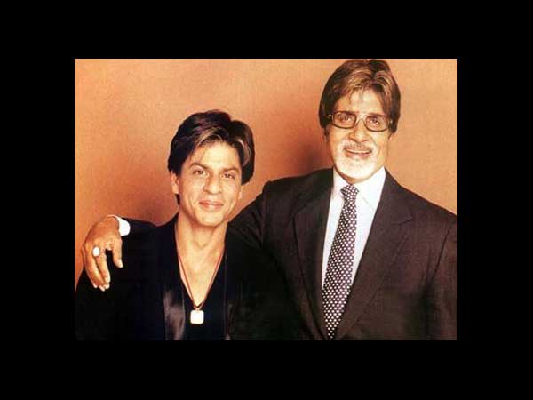 शाहरूख खान और अमिताभ बच्चन शाहरूख खान और अमिताभ बच्चन
