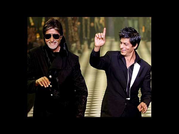 शाहरूख खान और अमिताभ बच्चन शाहरूख खान और अमिताभ बच्चन