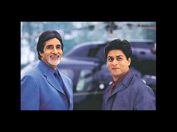 शाहरूख खान और अमिताभ बच्चन शाहरूख खान और अमिताभ बच्चन