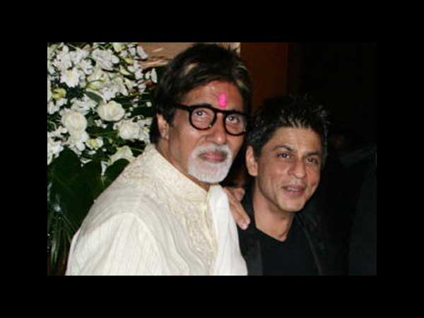 शाहरूख खान और अमिताभ बच्चन शाहरूख खान और अमिताभ बच्चन