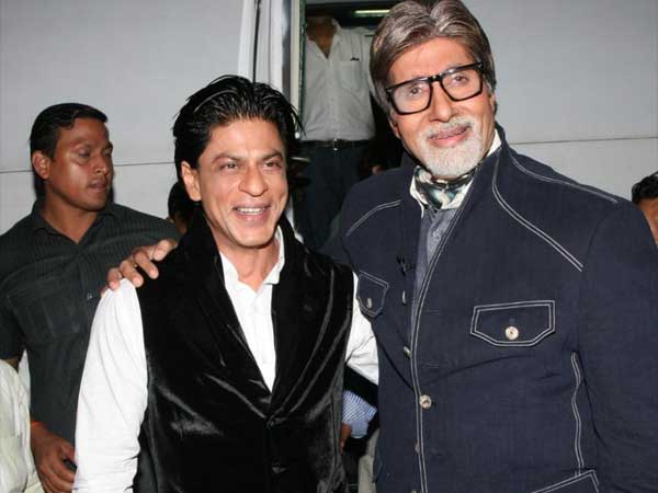 शाहरूख खान और अमिताभ बच्चन शाहरूख खान और अमिताभ बच्चन