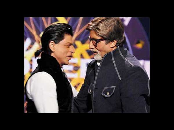 शाहरूख खान और अमिताभ बच्चन शाहरूख खान और अमिताभ बच्चन