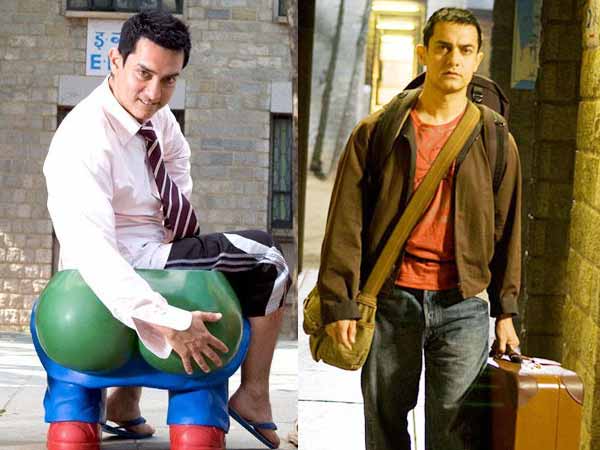 3इडियट्स में आमिर खान 3इडियट्स में आमिर खान