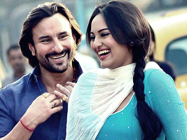 बुलैट राजा में सोनाक्षी सिन्हा और सैफ अली खान बुलैट राजा में सोनाक्षी सिन्हा और सैफ अली खान