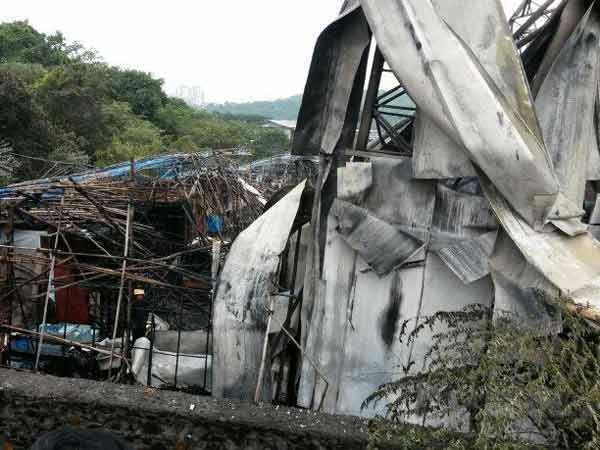 कपिल शर्मा के कॉमेडी नाइट्स के सेट पर आग
