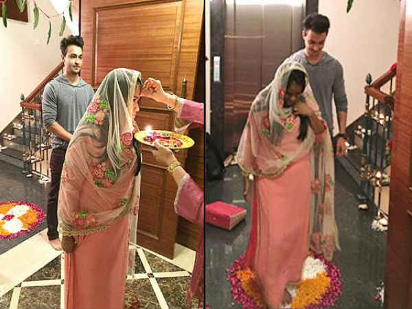 बिग बॉस भी पहुंचे अर्पिता-आयुष बिग बॉस भी पहुंचे अर्पिता-आयुष