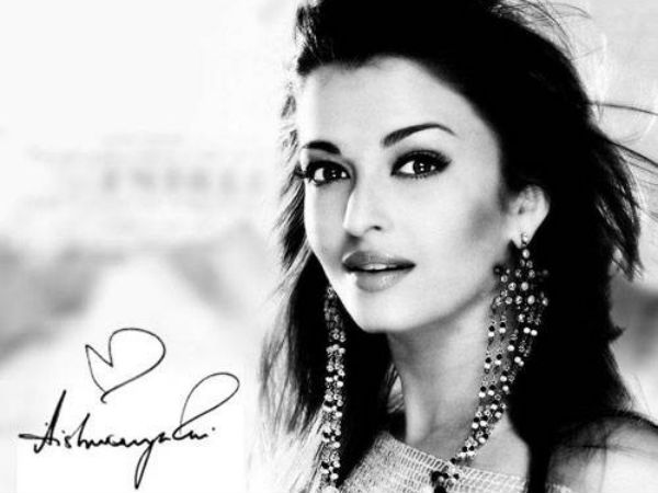 Autograph of Aishwarya Rai Autograph of Aishwarya Rai