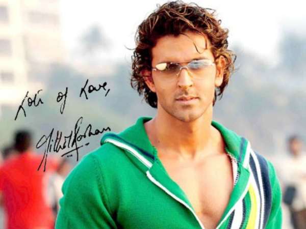Autograph of Hritik Roshan Autograph of Hritik Roshan