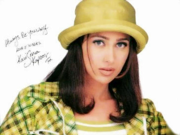 Autograph of Karishma Kapoor Autograph of Karishma Kapoor