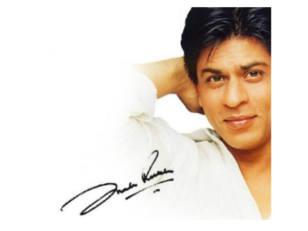 Autograph of Shahrukh Khan Autograph of Shahrukh Khan