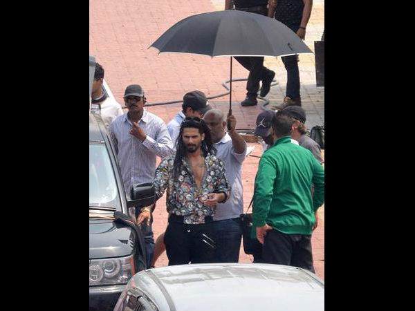 'उड़ता पंजाब' के सेट पर शाहिद कपूर