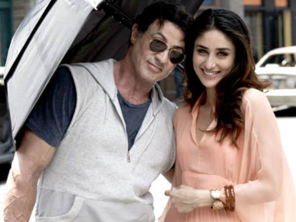 kareena kapoor syllvester stallone kareena kapoor syllvester stallone