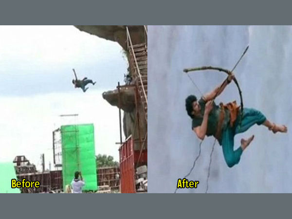 बाहुबली शूटिंग