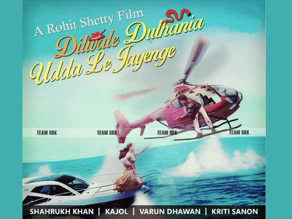 दिलवाले Poster - उड़ा ले गए दुल्हनिया