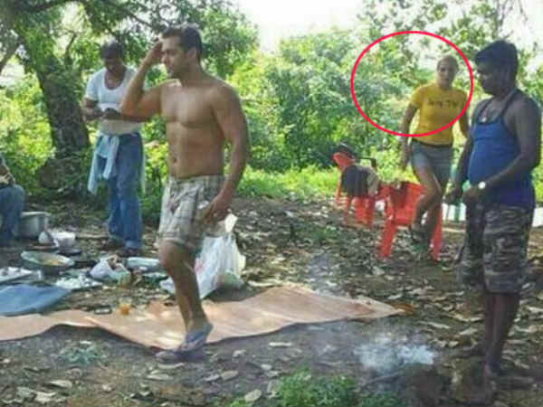 जय हो की शूटिंग 