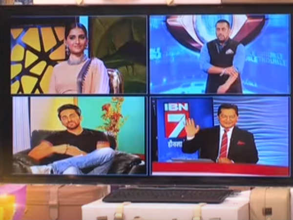 सोनम ने लगाई आग
