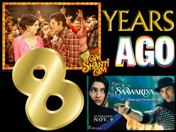 8 years ago: शाहरूख - सलमान