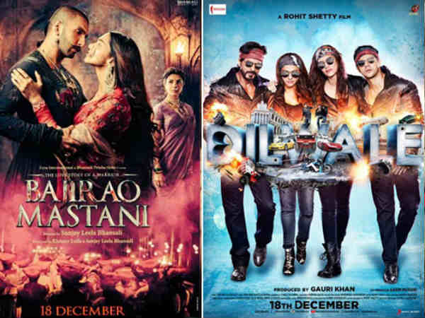 दिलवाले Vs बाजीराव का SCORE