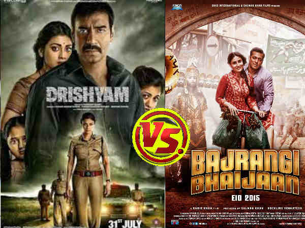 एवरेज दृश्यम बजरंगी से बड़ी हिट!