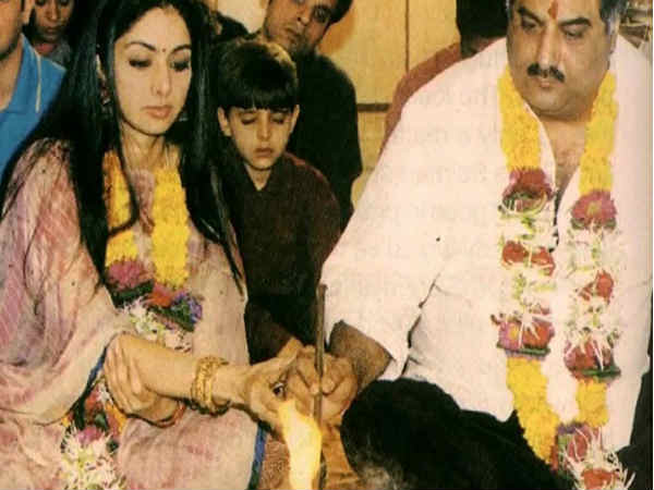 बोनी कपूर से शादी बोनी कपूर से शादी