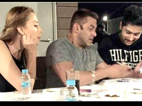 फिल्म के सेट पर फिल्म के सेट पर