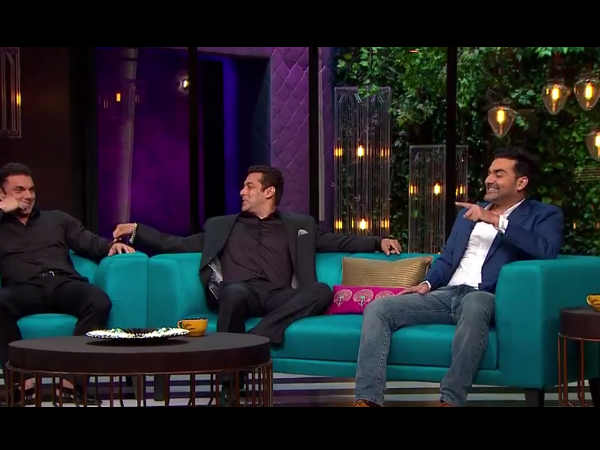 salman khan koffee with karan salman khan koffee with karan