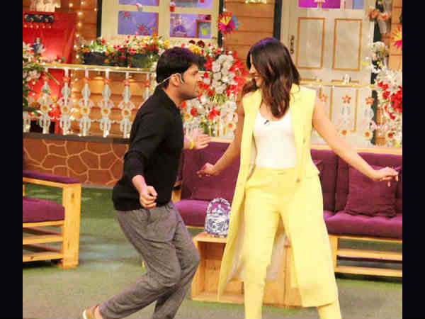 actress priyanka chopra promotes her punjabi film sarvann on kapil sharma show actress priyanka chopra promotes her punjabi film sarvann on kapil sharma show