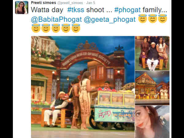 Real 'Dangal' girls Geeta Phogat and Babita Kumari with father Mahavir Singh Phogat in 'The Kapil Sharma Show'! Real 'Dangal' girls Geeta Phogat and Babita Kumari with father Mahavir Singh Phogat in 'The Kapil Sharma Show'!