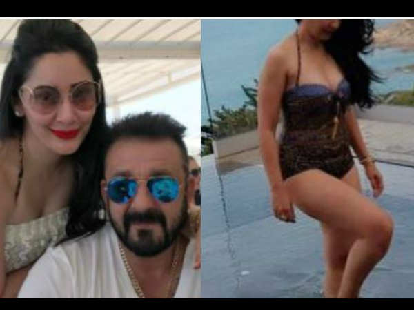 Sanjay Dutt Wife Manyata Dutt Hot Bikini Picture Going Viral - Hindi Filmibeat