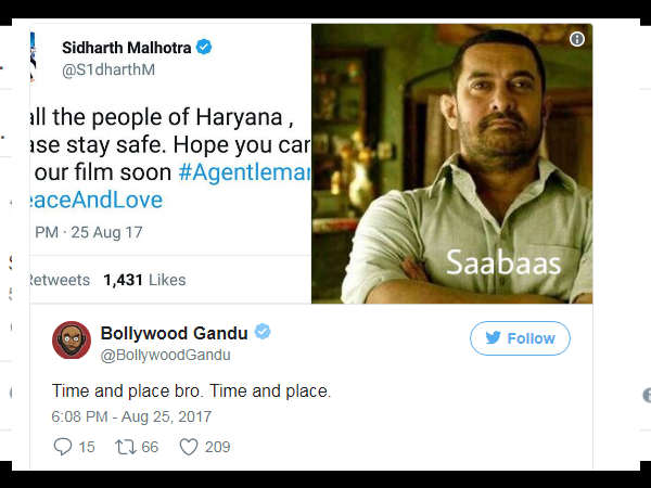 सिद्धार्थ मल्होत्रा को लोगों ने धो डाला सिद्धार्थ मल्होत्रा को लोगों ने धो डाला