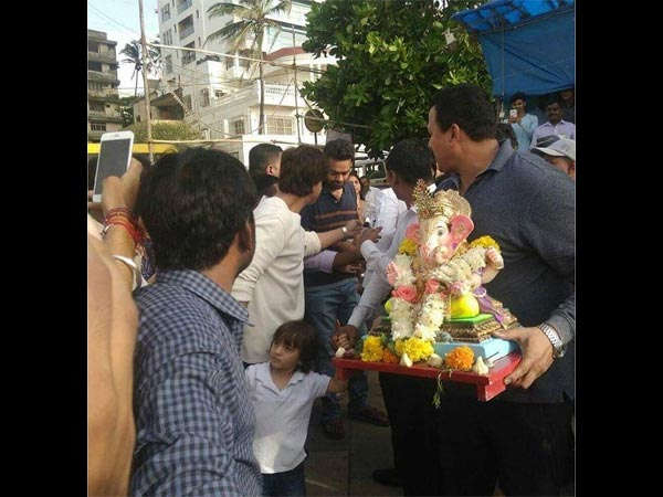 शाहरुख खान और अबराम शाहरुख खान और अबराम