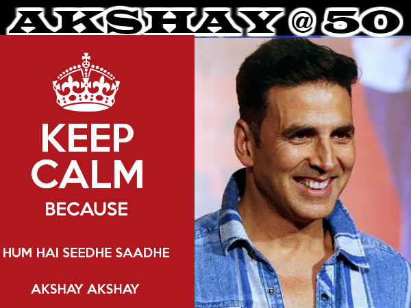 #AKSHAY @ 50 #AKSHAY @ 50