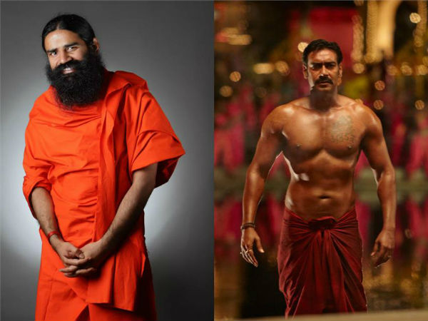 बाबा रामदेव -अजय देवगव बाबा रामदेव -अजय देवगव