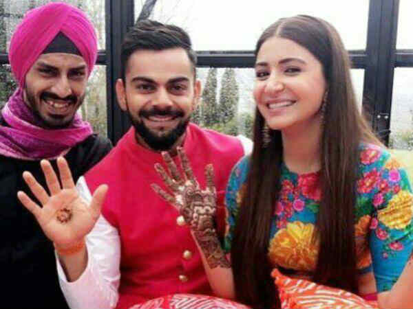 #Virushka की मेहंदी #Virushka की मेहंदी