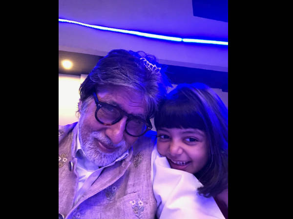 amitabh-bachchan-shares-adorable-selfie-with-grand-daughter-aaradhya-bachchan amitabh-bachchan-shares-adorable-selfie-with-grand-daughter-aaradhya-bachchan