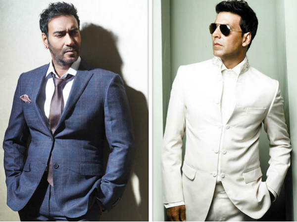 अक्षय कुमार vs अजय देवगन