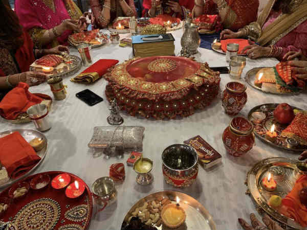 रस्मों के साथ मनाया त्योहार रस्मों के साथ मनाया त्योहार