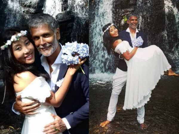 मिलिंद सोमन और अंकिता कंवर मिलिंद सोमन और अंकिता कंवर