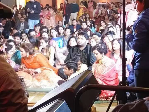 रिसेप्शन में सुनील ग्रोवर रिसेप्शन में सुनील ग्रोवर