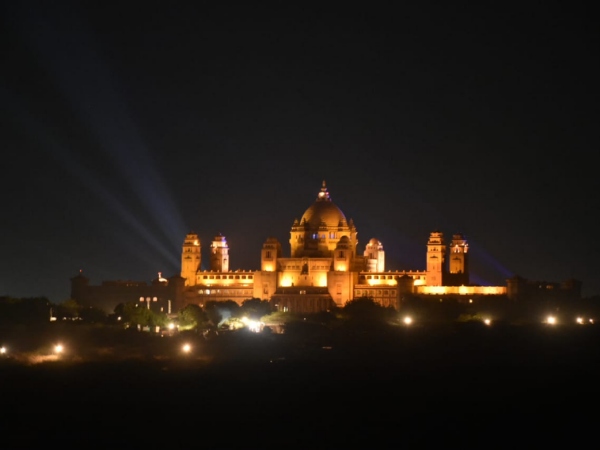 उम्मेद भवन का नज़ारा उम्मेद भवन का नज़ारा