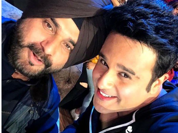 कृष्णा ने शेयर की द कपिल शर्मा शो सीजन 2 की तस्वीर कृष्णा ने शेयर की द कपिल शर्मा शो सीजन 2 की तस्वीर