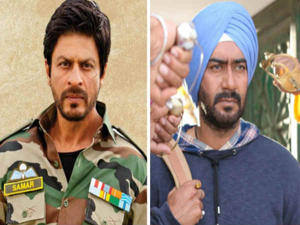 शाहरूख खान-अजय देवगन शाहरूख खान-अजय देवगन