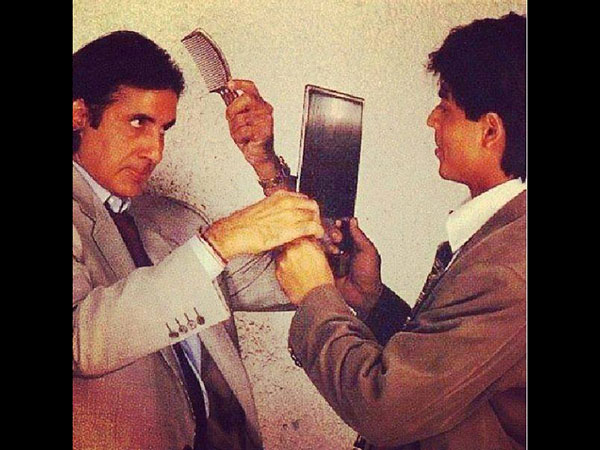 अमिताभ बच्चन और शाहरुख खान अमिताभ बच्चन और शाहरुख खान