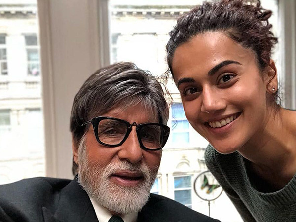 अमिताभ बच्चन के साथ काम करना कैसा रहा? ये आप दोनों की साथ में दूसरी फिल्म है।