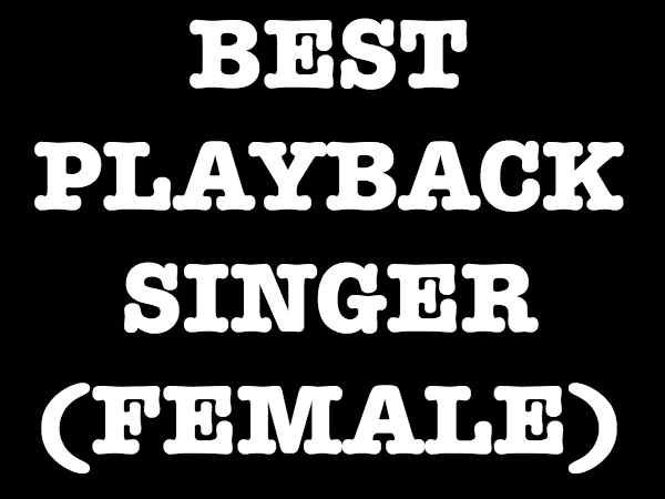 बेस्ट सिंगर - Female बेस्ट सिंगर - Female